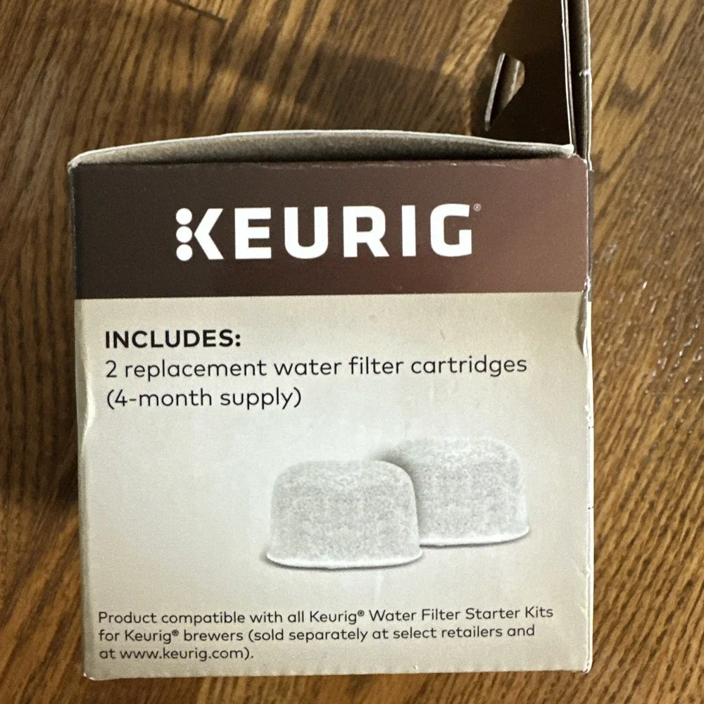 Keurig 2-pc -‎ Water Filter Cartridge Replacements One Size